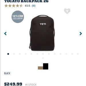 YETI- Tocayo Backpack 26